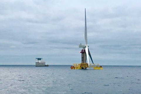 西班牙獲得它的第一個海上風(fēng)力渦輪機(jī)