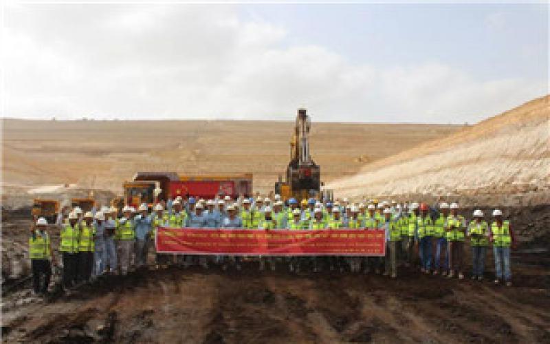 中設集團巴基斯坦塔爾煤田項目開始采煤