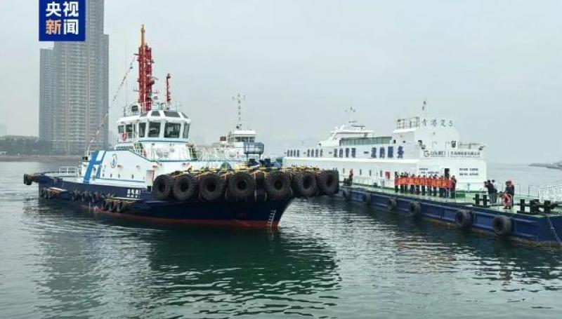 全國(guó)首艘氫電拖輪在青島港入列，填補(bǔ)多項(xiàng)國(guó)內(nèi)空白