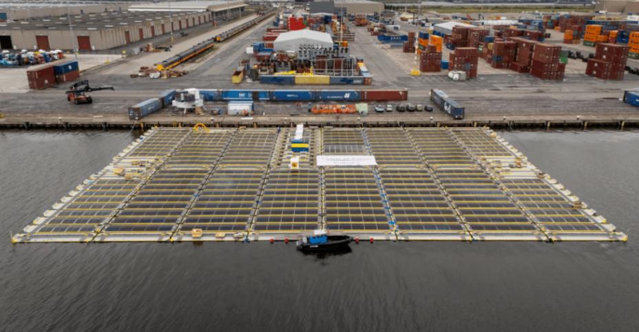 荷蘭建成全球首個海上風(fēng)電太陽能混合發(fā)電場