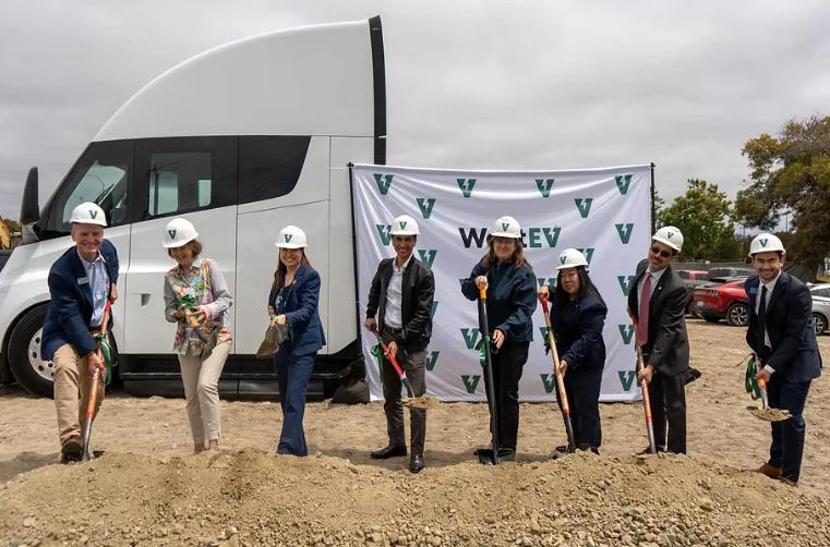 WattEV在加州奧克蘭港建設(shè)第六座電動(dòng)卡車充電站