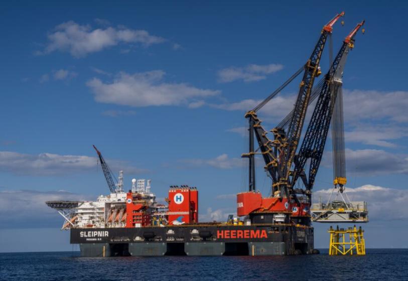 蘇格蘭Inch Cape海上風電場完成關鍵基礎設施安裝