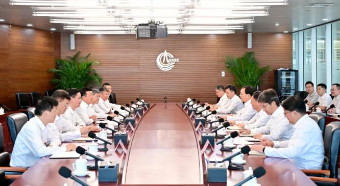 中國海油與中國大唐高層會談！