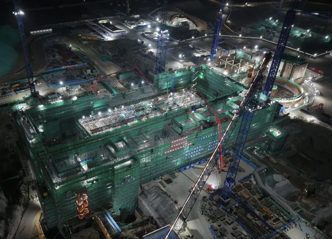 陸豐核電1號機組常規島汽機臺板混凝土澆筑順利完成