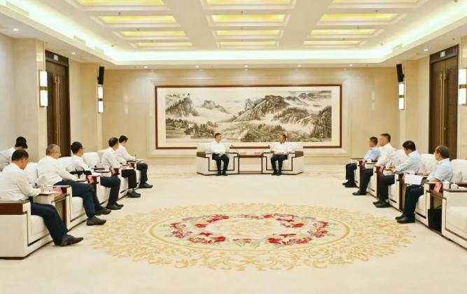 中國華能董事長(zhǎng)拜會(huì)內(nèi)蒙古自治區(qū)黨委書記